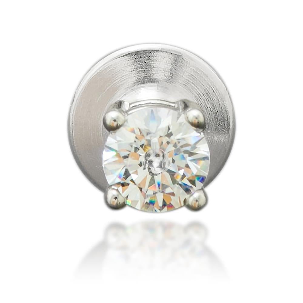 Memori Diamond Lapel Pin